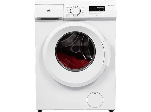 Lavadora carga frontal - ok. OWM 6143 D, 6 kg, 1000 rpm, 15 Programas, Blanco