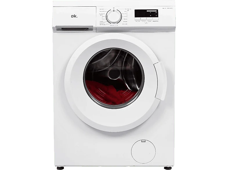 Lavadora carga frontal - ok. OWM 6143 D, 6 kg, 1000 rpm, 15 Programas, Blanco