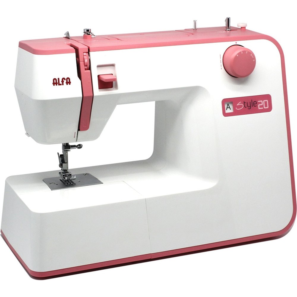 Alfa - Máquina de coser Alfa Style20 con 10 puntadas.
