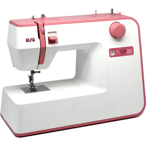 Alfa - Máquina de coser Alfa Style20 con 10 puntadas.