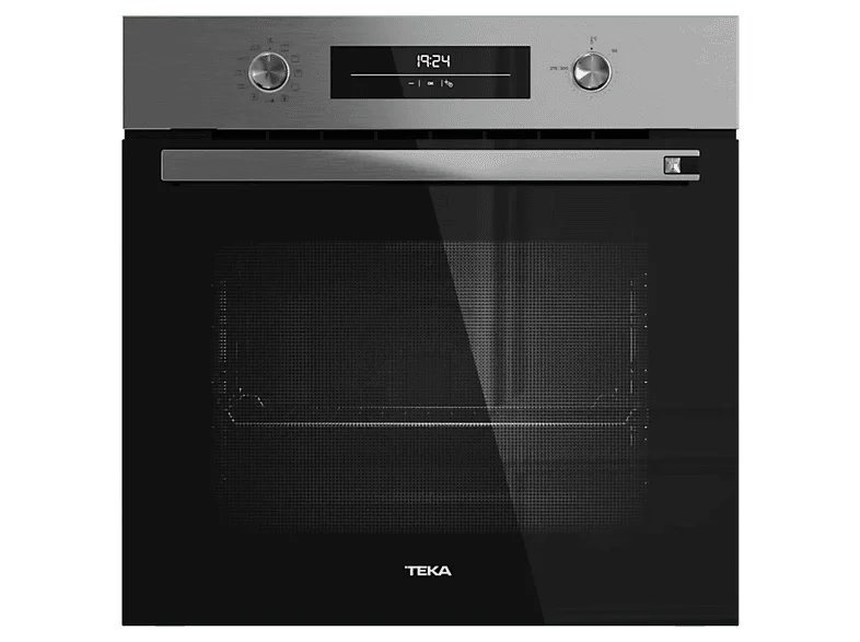 Horno - Teka HSB 6360 P, Multifunción, Pirolítico, 70l, 59.5 cm Ancho, 8 Funciones de Cocinado, Esmalte BrightClean, Acero inoxidable