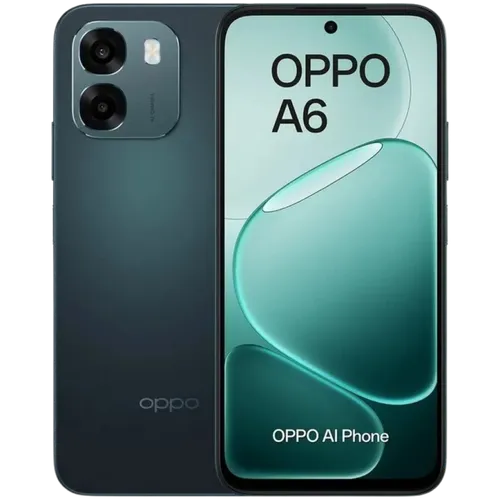 Oppo A6 256GB Sapphire Azul Pantalla AMOLED de 6.75" 6GB de RAM Batería de 7000 mAh