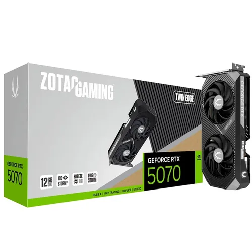 Zotac Gaming GeForce RTX 5070 TWIN EDGE 12GB GDDR7 DLSS4