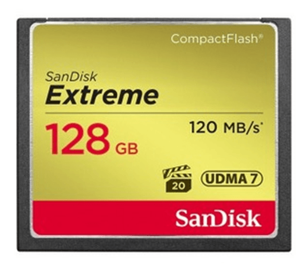 SanDisk CF Extreme 128GB CompactFlash SDCFXSB-128G-G46