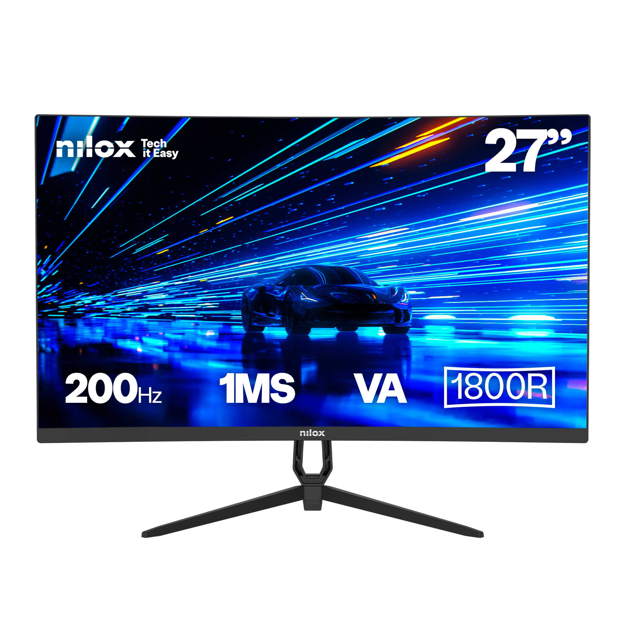 NILOX NXM27CRV2001 27" LED VA Full HD HDMI