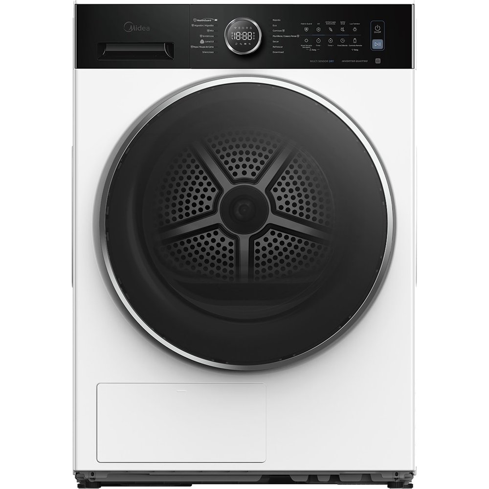 Midea - Secadora Midea 9 kg Bomba calor -MD205H90BW-W-ES.