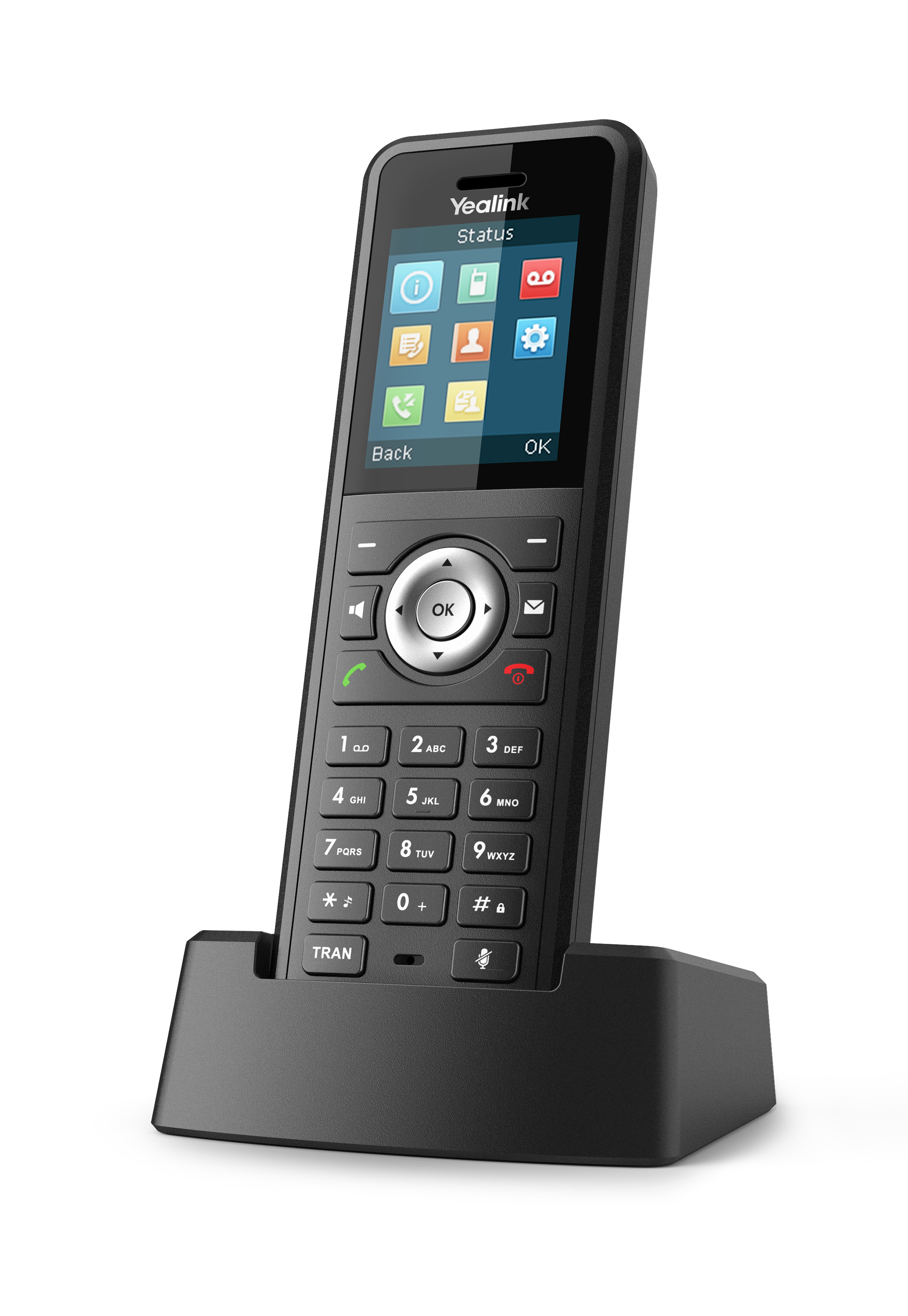 Yealink DECT W59R Terminal de teléfono DECT Negro W59R