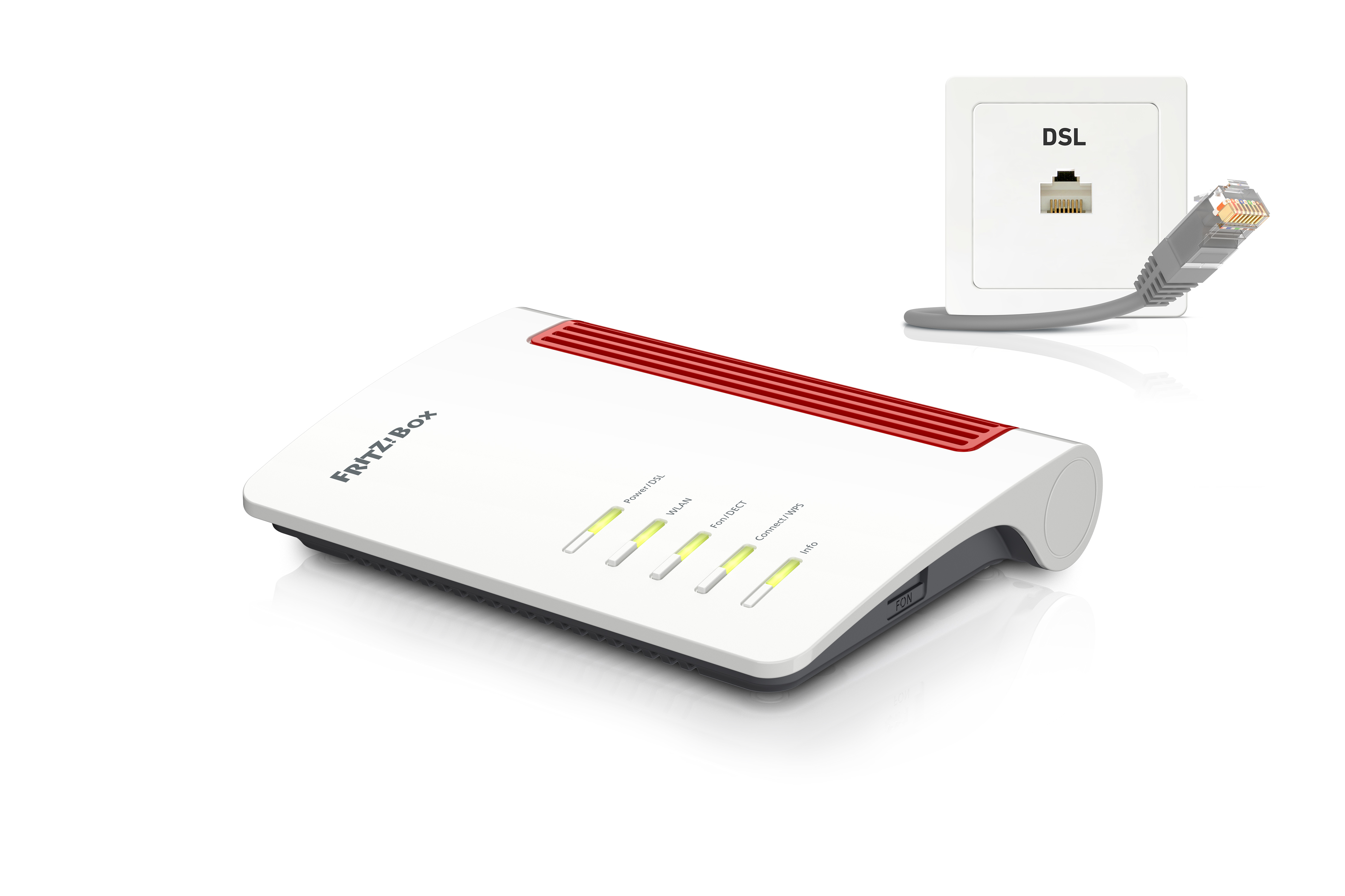 FRITZ!Box 7530 router inalámbrico Gigabit Ethernet Doble 20002839