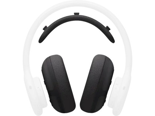 Kit de almohadillas Beats 360 — Almohadillas tejido en Negro para copas y diadema