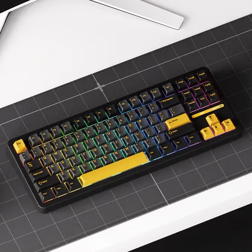 Teclado mecánico AKKO Black &, oro negro: imagen 2