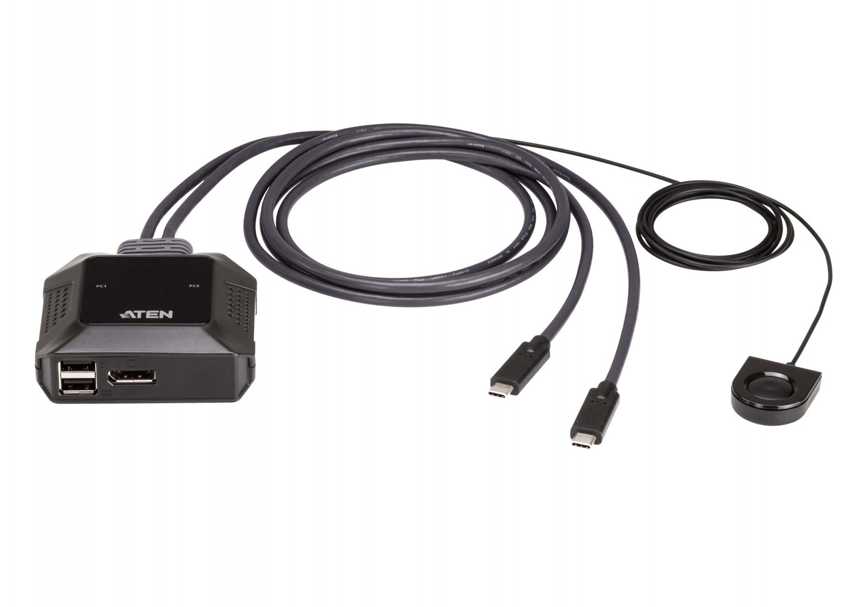 ATEN US3312-AT interruptor KVM Negro US3312-AT