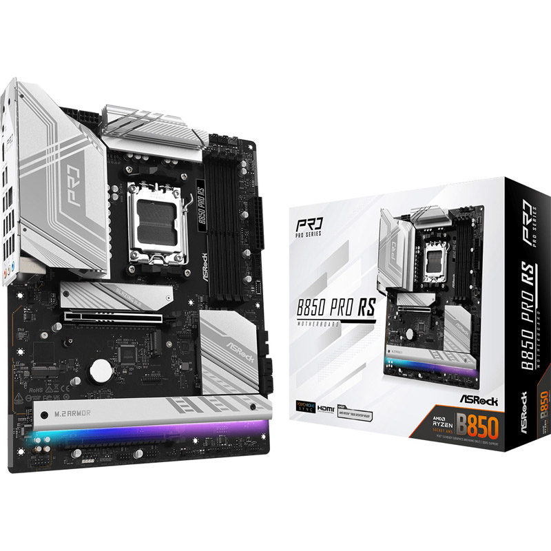 ASROCK AMD B850 Pro RS Socket AM5