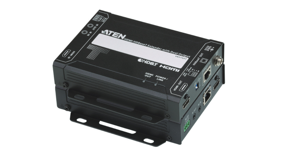 Aten VE814A-ATA-G HDMI HDBaseT Extensor with Doble output VE814A-ATA-G