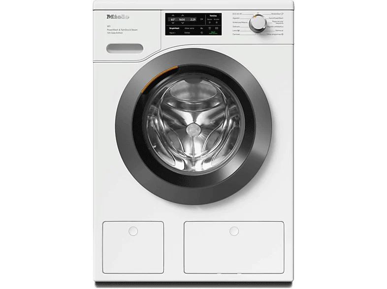 Lavadora carga frontal - Miele WCI880 WCS, 9 kg, 1600 rpm, 25 programas, WiFi, Blanco