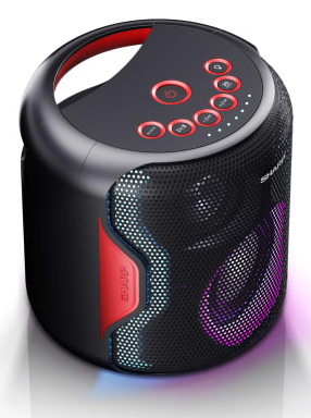 Altavoz portátil Sharp PS-921 2.1 Subwoofer 10,2cm 130W 14h Bluetooth 5.0