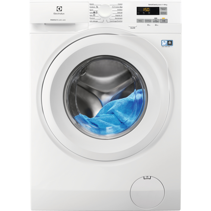 Electrolux Ew6f512y Lavadora 10Kg 1200Rpm
