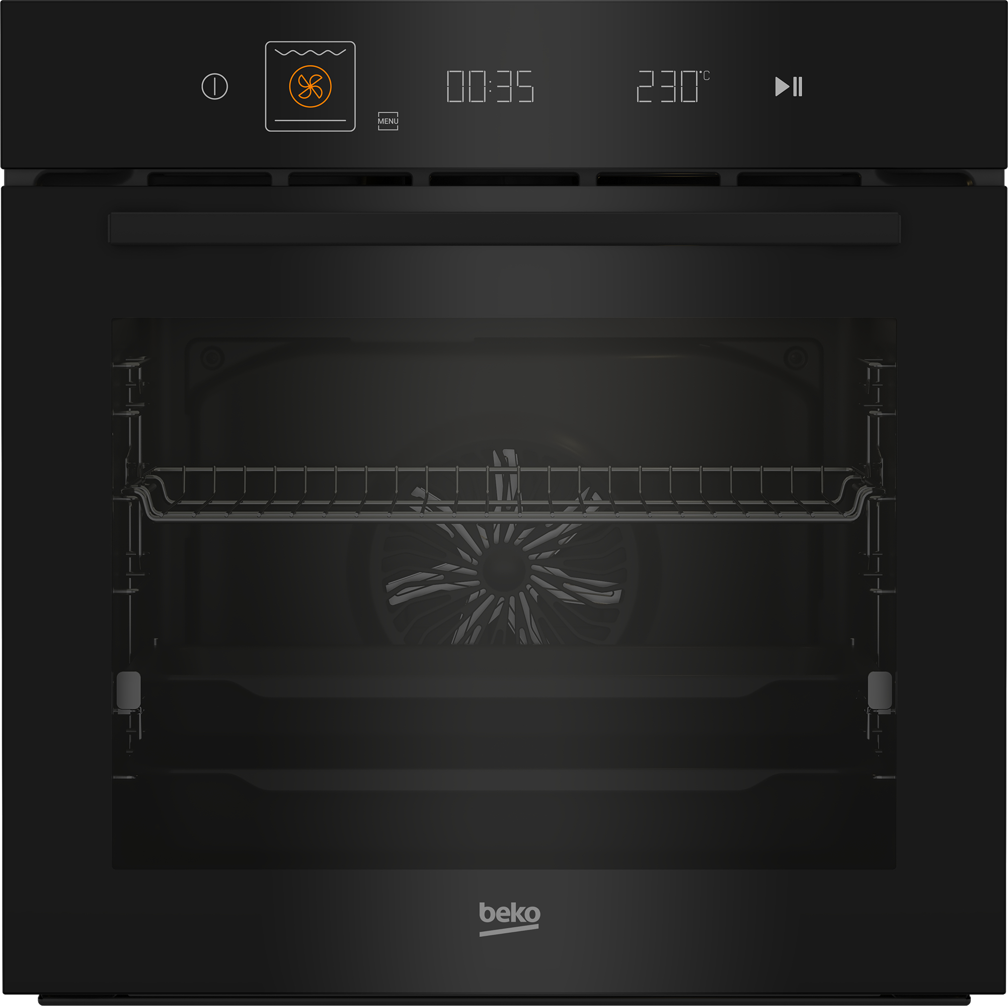 Horno - Beko BCBIM17600KSBMPS, Multifunción, Pirolítico, 72 l, 60cm, AeroPerfect™, HomeWhiz App, Wi-Fi + Bluetooth, Negro