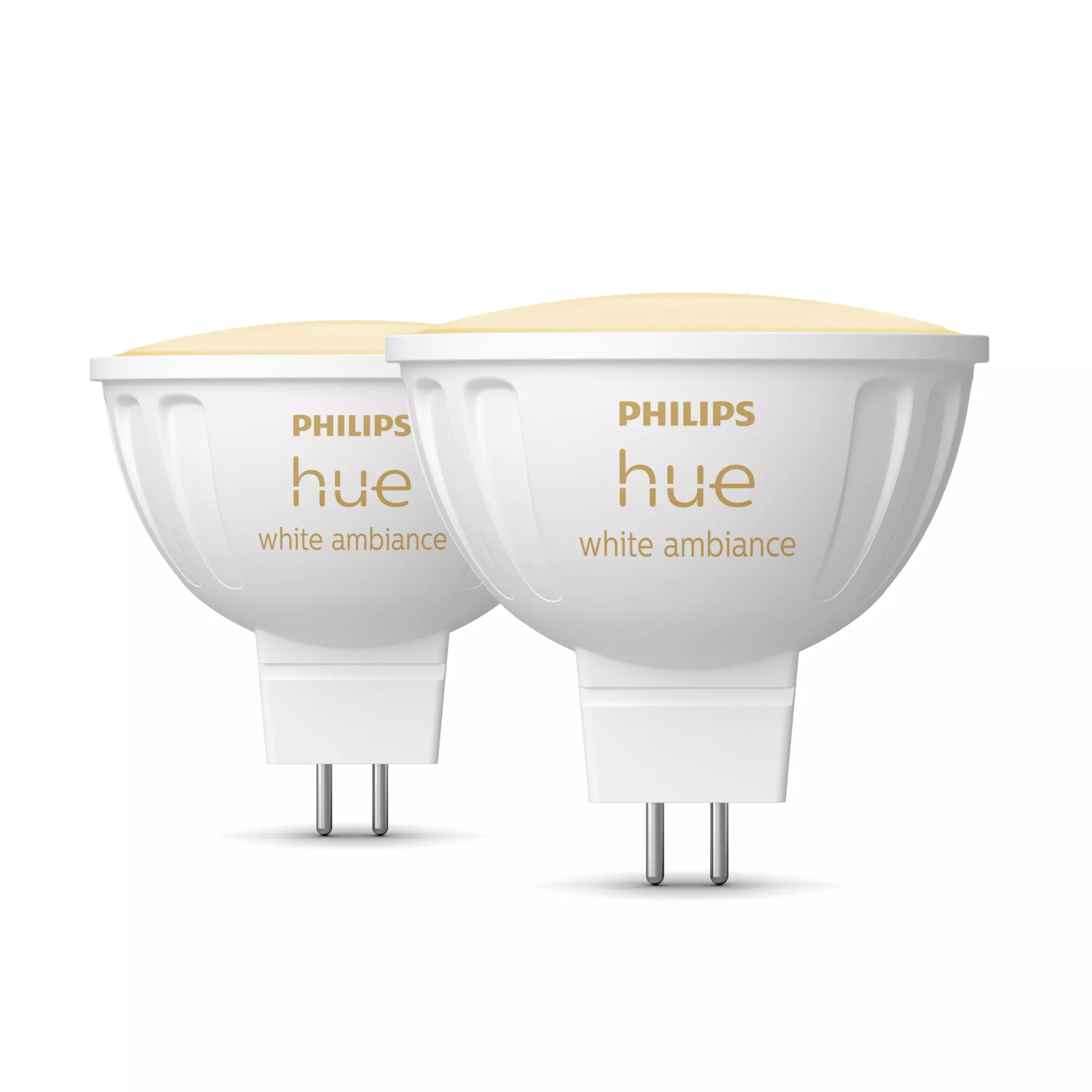 Philips Hue White Ambiance Mr16 - Foco Inteligente - (paquete De 2)