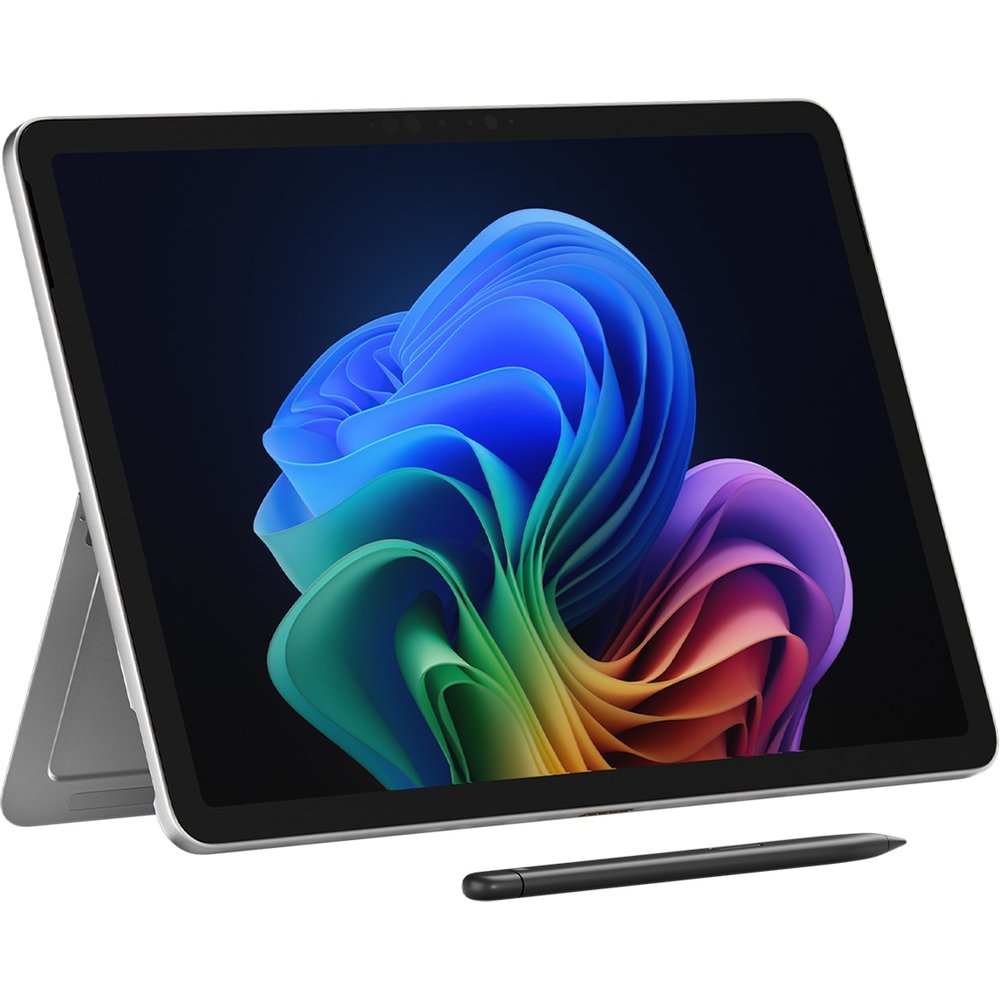 Convertible 2 en 1 - Microsoft Surface Pro Copilot+ PC, 12"Táctil, Snapdragon® X Plus, 16GB RAM, 512GB, Adreno™ Onboard Graphics, Windows11H, Platinum