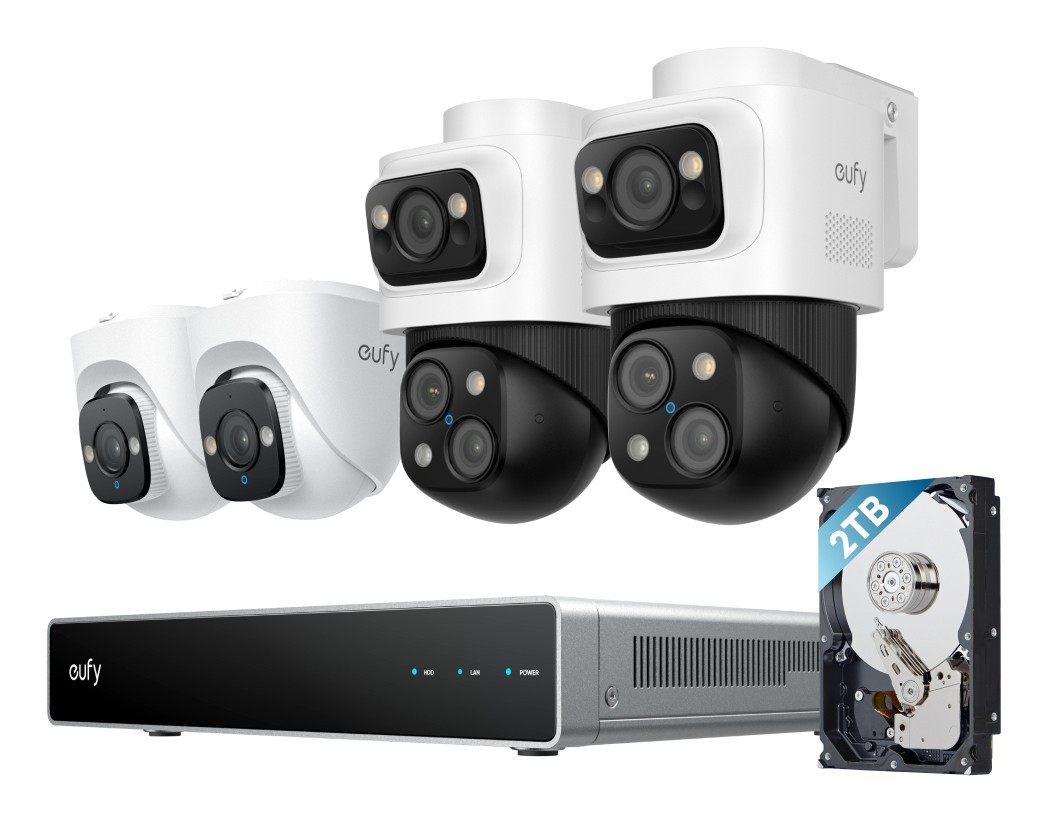 Eufy NVR Security System S4 Bala (forma) Cámara de seguridad E8E00325