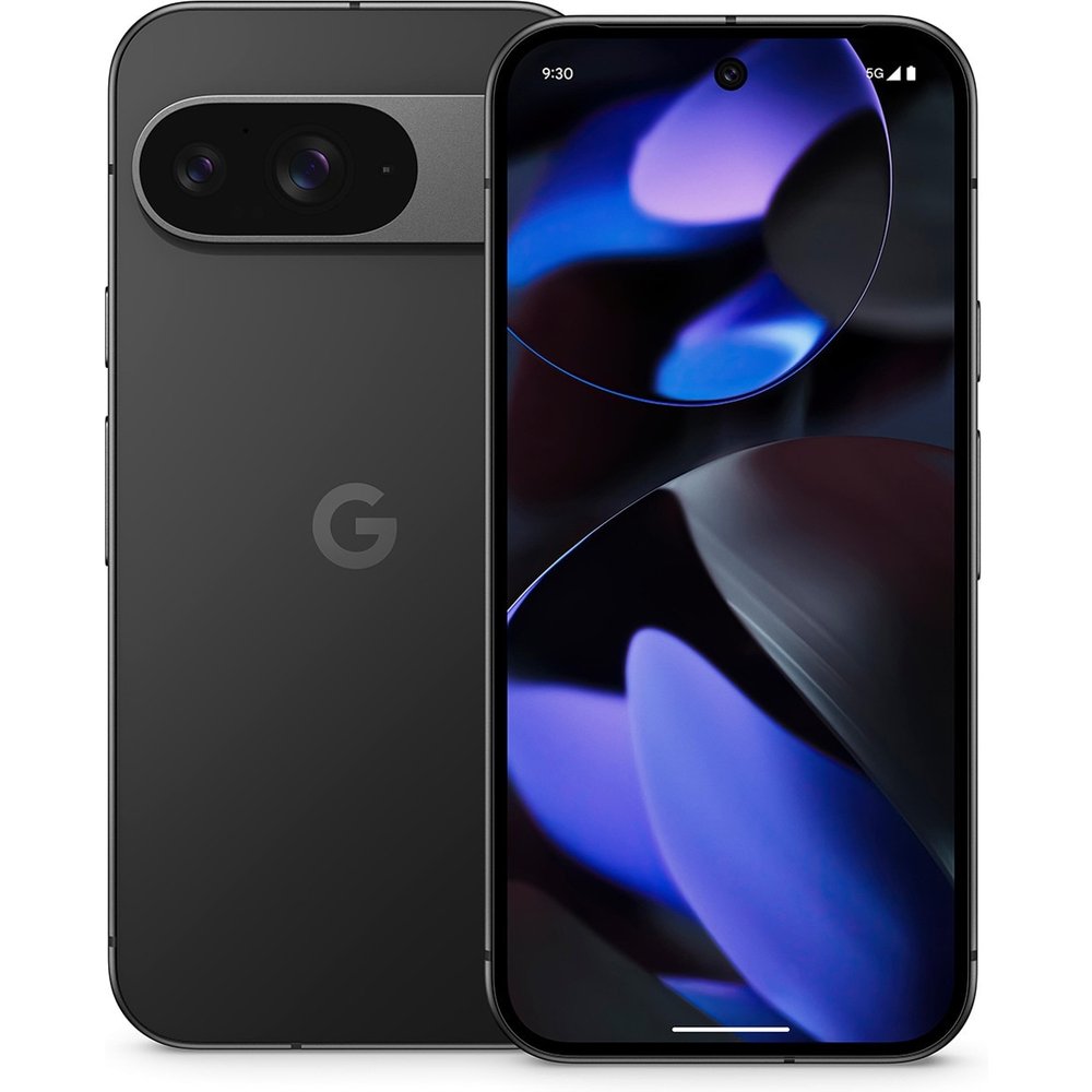 Google Pixel 9, Obsidiana, 128 GB, 12 GB RAM, 6.3" Actua OLED, Tensor G4, 4700 mAh, Android 14