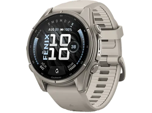 Reloj deportivo - Garmin Fenix 9, 5.1 cm, 1.3 ", Pebble Gray