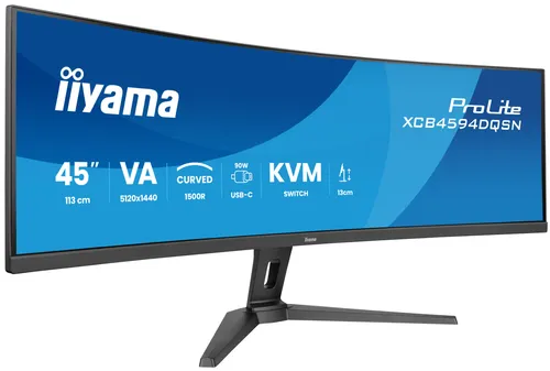 iiyama G-MASTER 45"LCD Curved Bus. UWQHD pantalla para XCB4594DQSN-B1