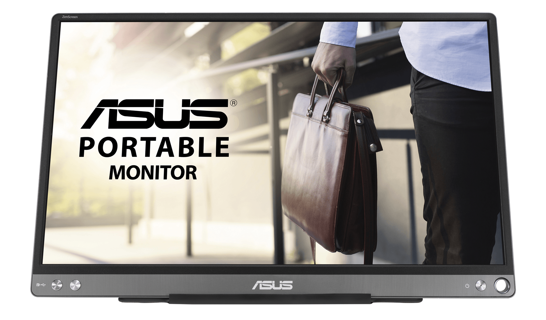 MONITOR ASUS 15.6" PORTABLE MB16ACE,IPS, FHD (1920x1080), 60Hz, USB-TYPEC, FLIKER FREE, AUTO ROTATE, SMART CASE,