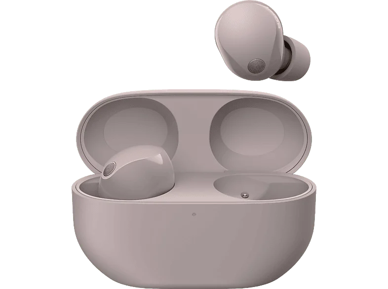 Auriculares True Wireless - Sony WF1000XM5P, Cancelación de ruido (Noise Cancelling), Hi-Res, Google assistant, Alexa, Siri, 24 horas, IPX4, Rosa