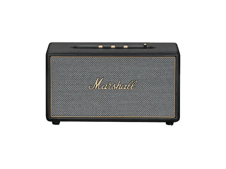 Altavoz bluetooth - Marshall Stanmore IV, 110W, 1 woofer clase D de 60W y 2 tweeters 25W, BT, AUX RCA, Negro