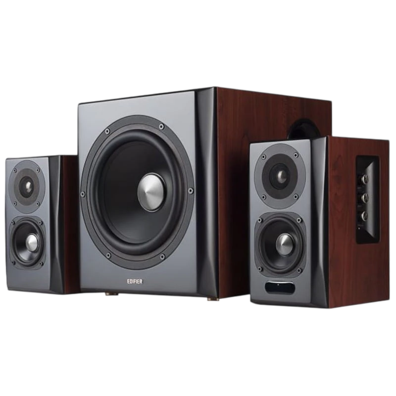Edifier S350DB BT 2.1 Marrón