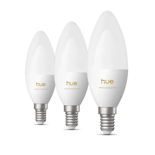 Philips Hue White Ambiance Vela B39 - Bombilla Led Inteligente E14: imagen 2