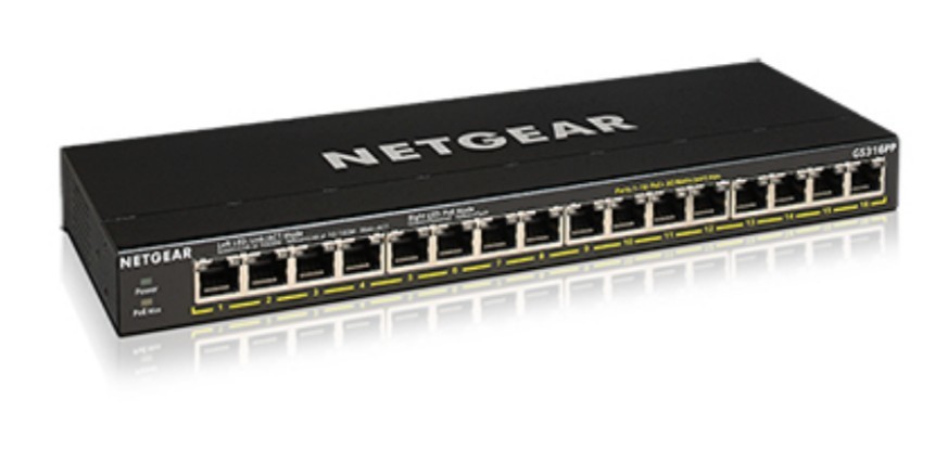 NETGEAR GS316PP No administrado Gigabit Ethernet GS316PP-100EUS