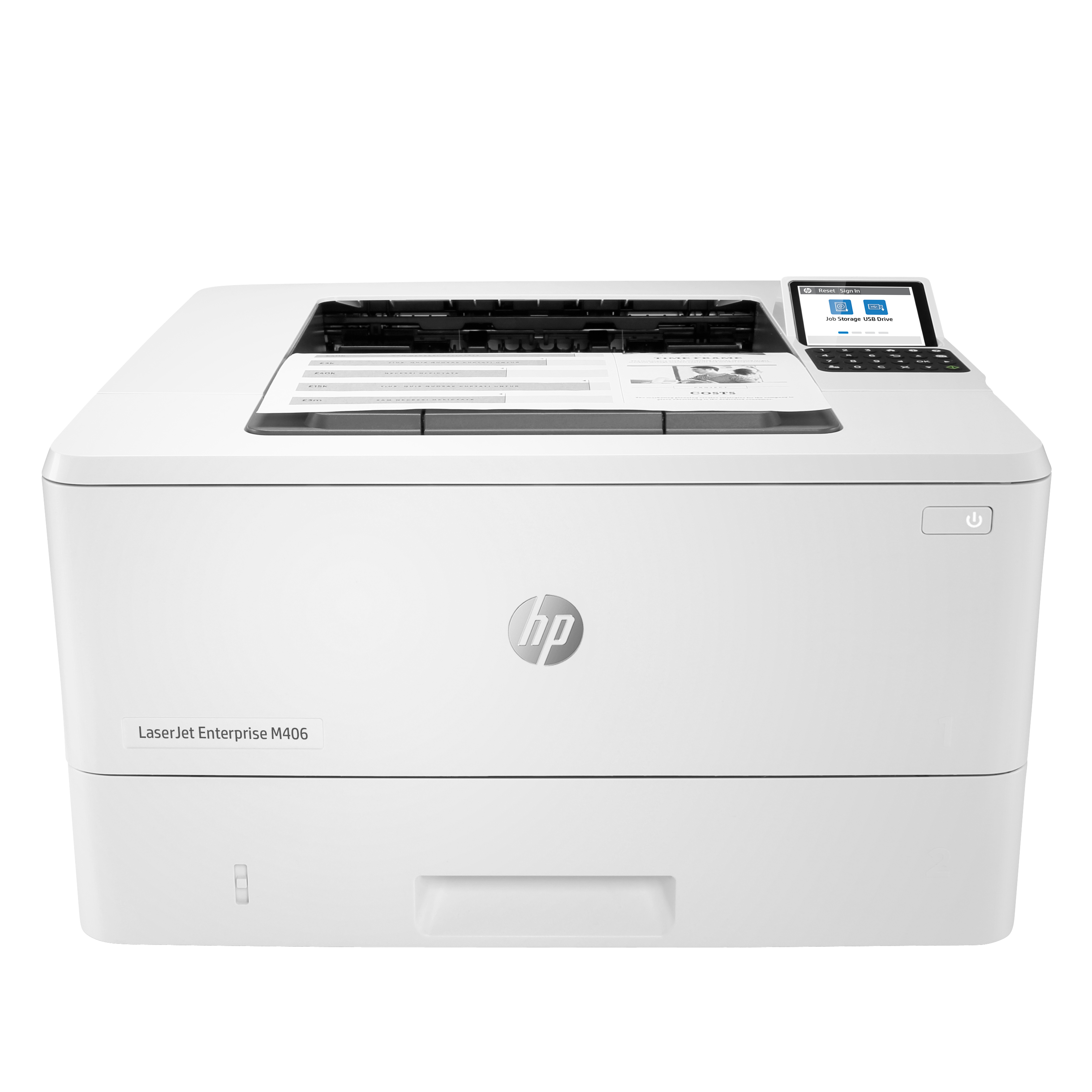 HP LaserJet Enterprise Impresora M406dn - Estampado - 3PZ15A#B19