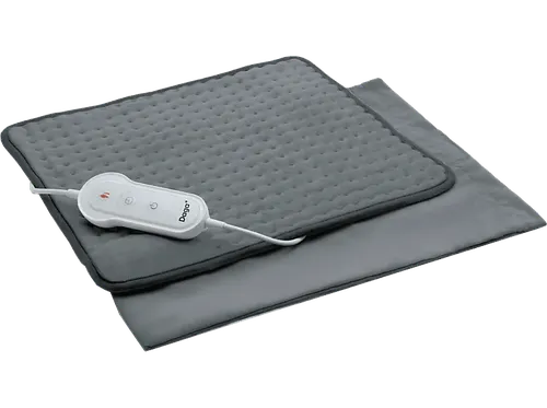Almohadilla eléctrica - Daga Confort Multi XL, 110 W, 4 Niveles de Temperatura, Multitemporizador, Gris