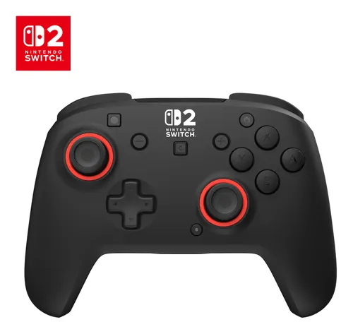 Mando Nintendo Switch 2 - Turtle Beach Rematch™ TBC-8105-05, Para Switch, Inalámbrica, Hasta 40h, Bluetooth, Sticks TMR, Alcance 9m, Negro