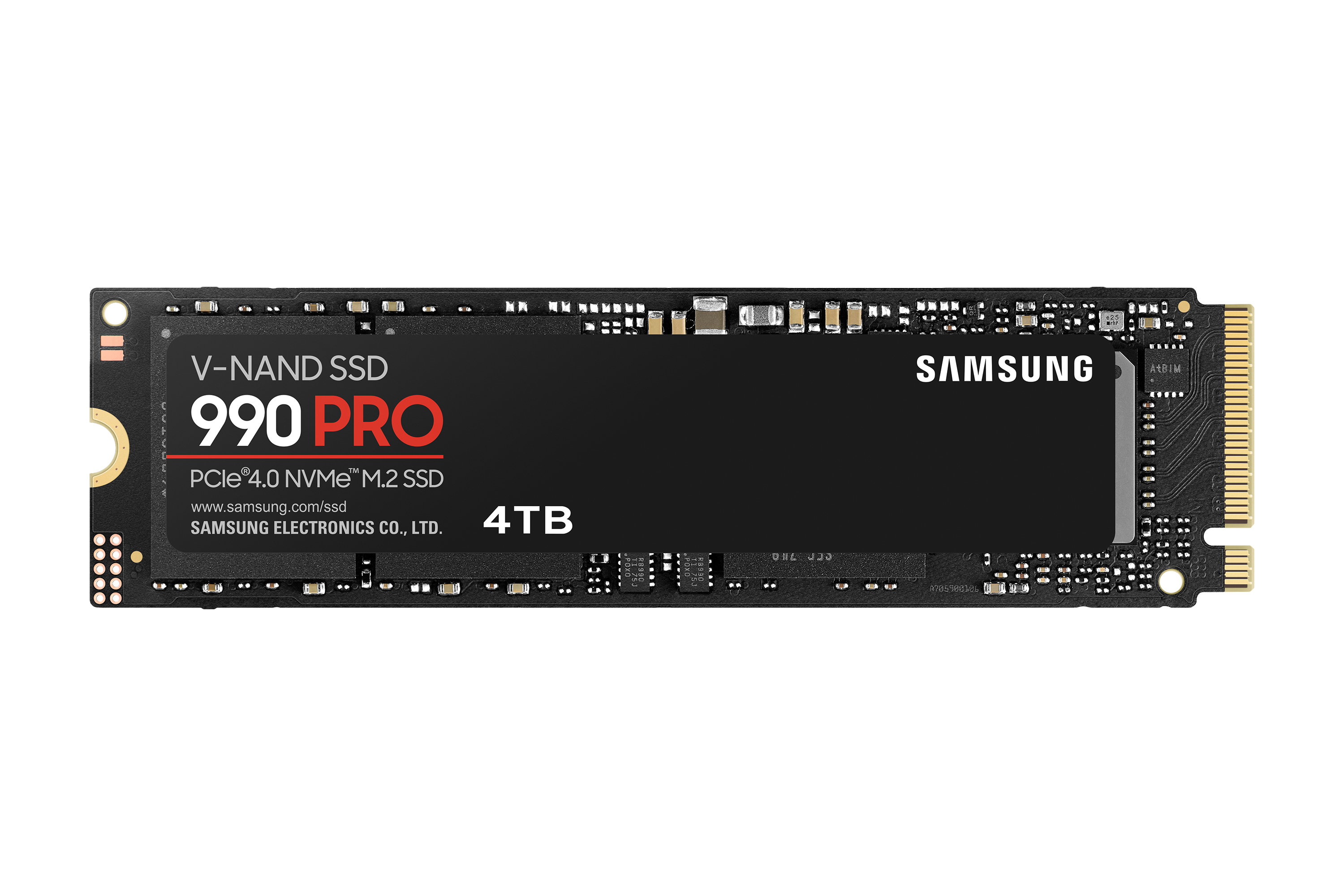 Samsung MZ-V9P4T0BW 4TB 990 PRO M2 SSD 7450MB/s Lectura MZ-V9P4T0BW