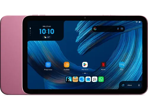 Tablet - Amazon Alexa 8, Pantalla táctil 8.7" WXGA+, 4 GB RAM, 64GB, 14 horas de reproducción, Rosette