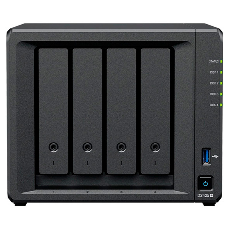 Synology DiskStation DS425+ 4 Bahias Intel Celeron J4125 2GB DDR4