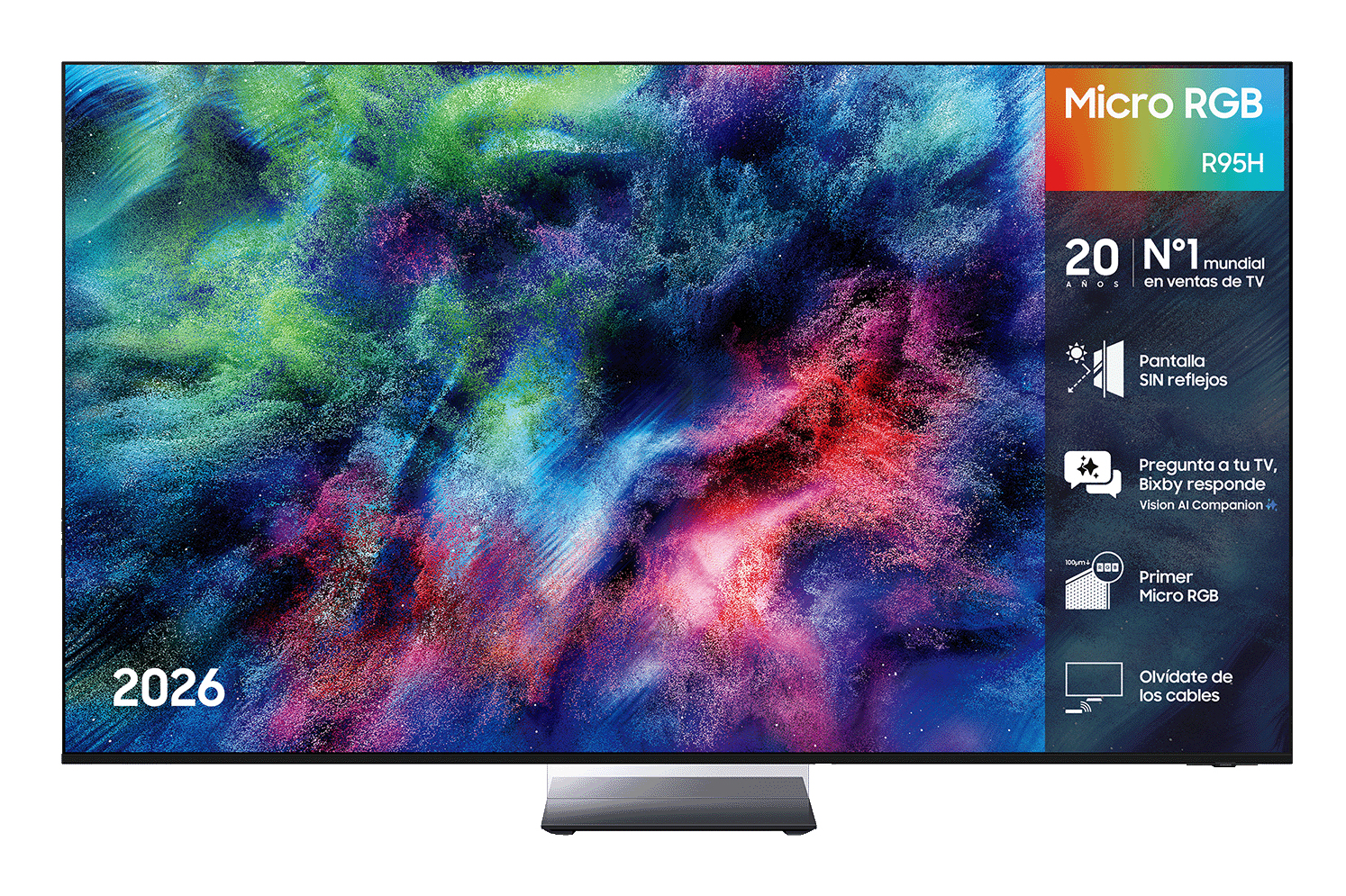 TV RGB Micro LED 65" - Samsung TMR65R95HATXXC, UHD 4K, AI Engine Pro, Smart TV, Full AI, Negro