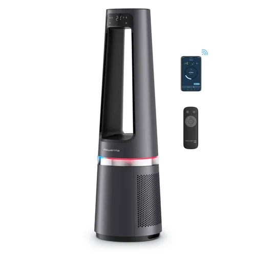 Rowenta Promo Pack Eclipse 3 en 1 Purificador, ventilador y calefactor + Eole Compact Miniventilador de torre