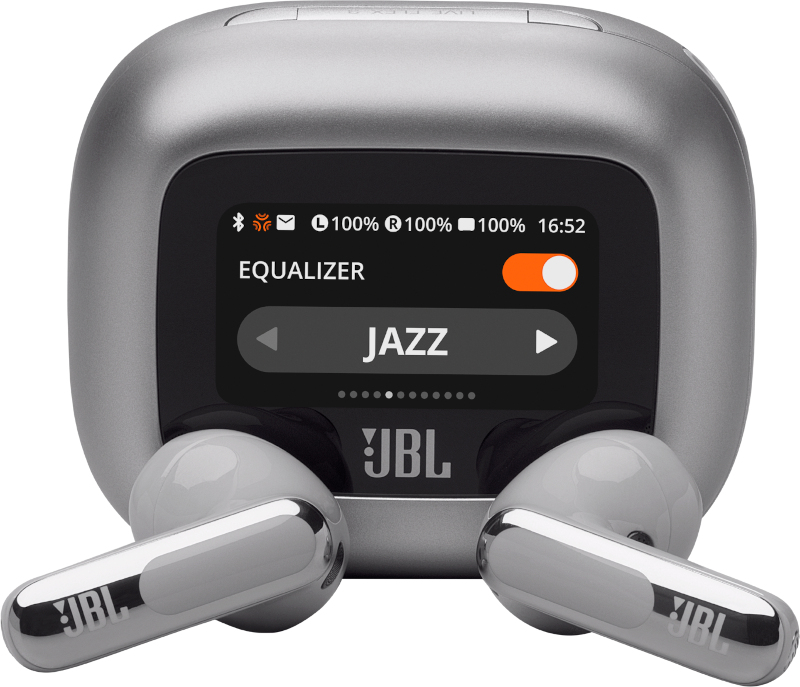 AURICULARES DE BOTON JBL LIVE FLEX 3 SILVER BLUETOOTH