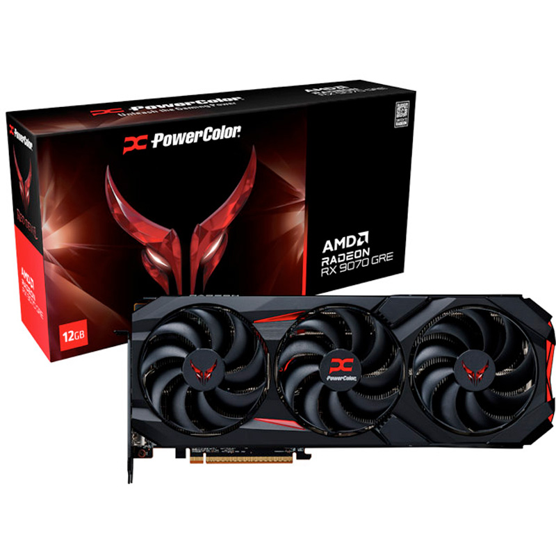 Powercolor RED DEVIL AMD Radeon RX 9070 GRE 12GB GDDR6
