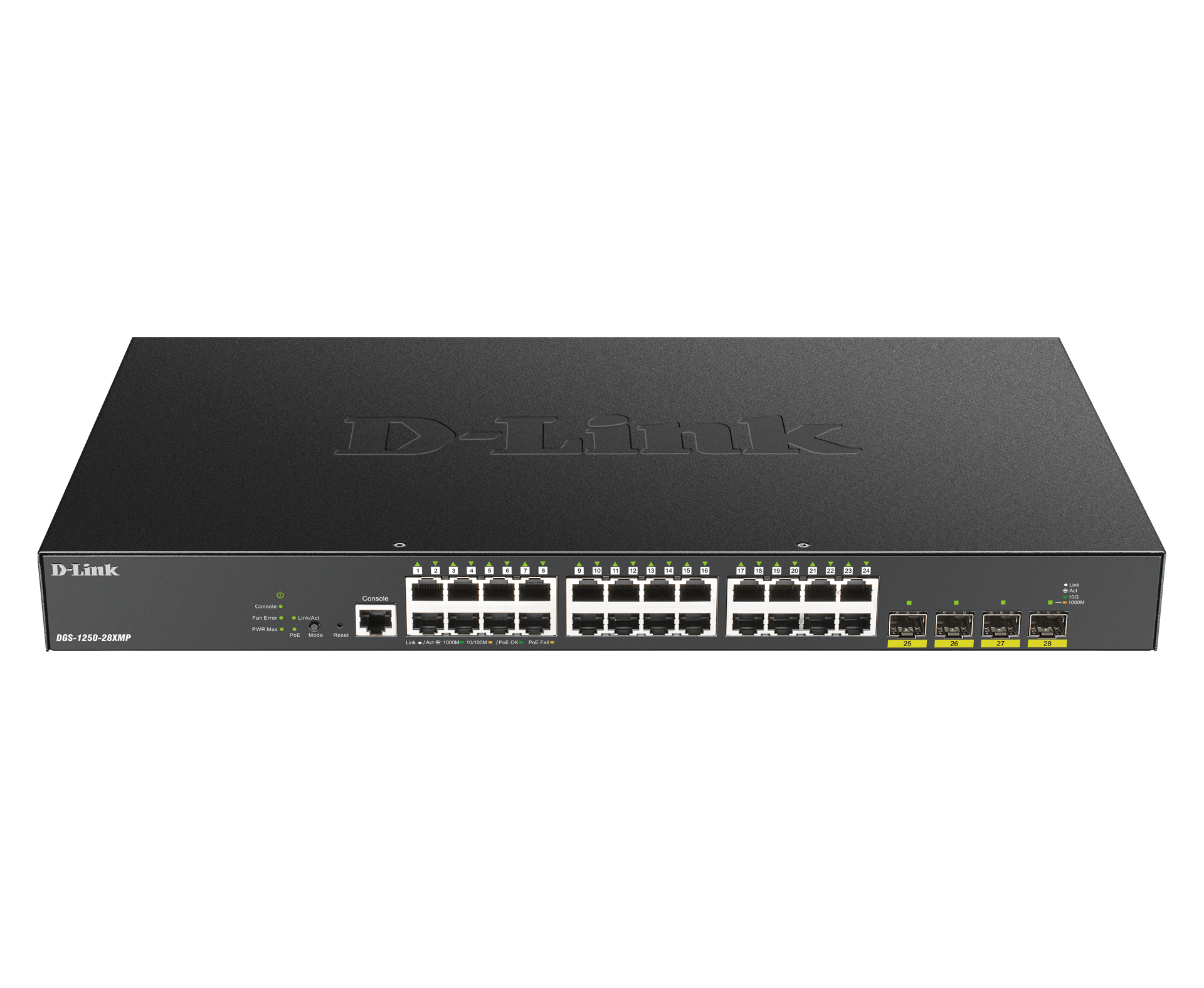 D-Link DGS-1250-28XMP switch Gestionado L3 Gigabit DGS-1250-28XMP