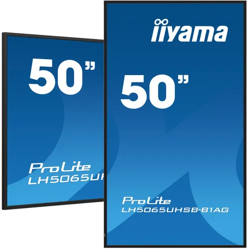 iiyama LH5065UHSB-B1AG pantalla de señalización LH5065UHSB-B1AG