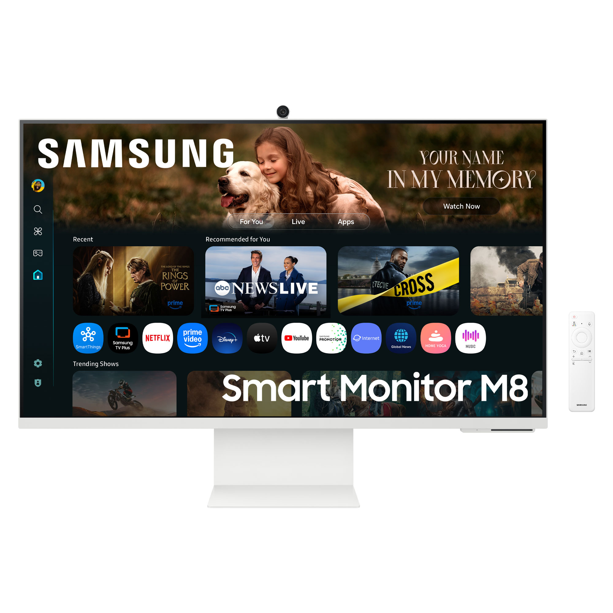 Samsung M8 M80F pantalla para PC 81,3 cm (32") 3840 x LS32FM801UUXDU