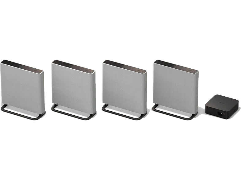 Barra de sonido - Sony BRAVIA Theatre Quad, Home cinema, 4 altavoces, 16 canales, Dolby Atmos, WiFi, Bluetooth, 360 Spatial Sound Mapping, HTA9M2