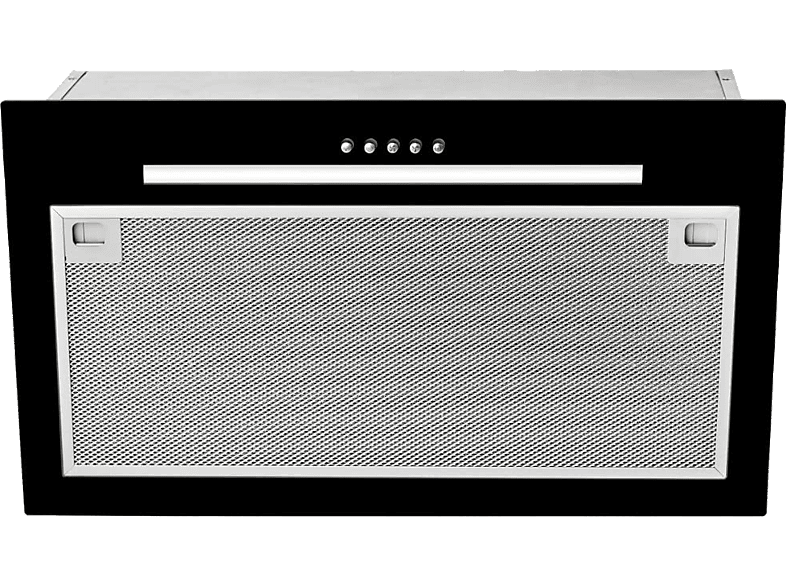 Campana grupo filtrante - Teka GFG 2, 3 Velocidades, 329 m3/h, 55 cm, Negro