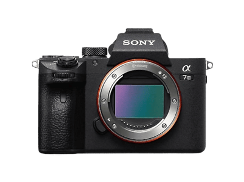 Cámara EVIL - Sony Alpha 7 III, ILCE-7M3, 24.2 MP, CMOS Exmor 35mm, Bionz X, ISO 100 51200, 4K HDR