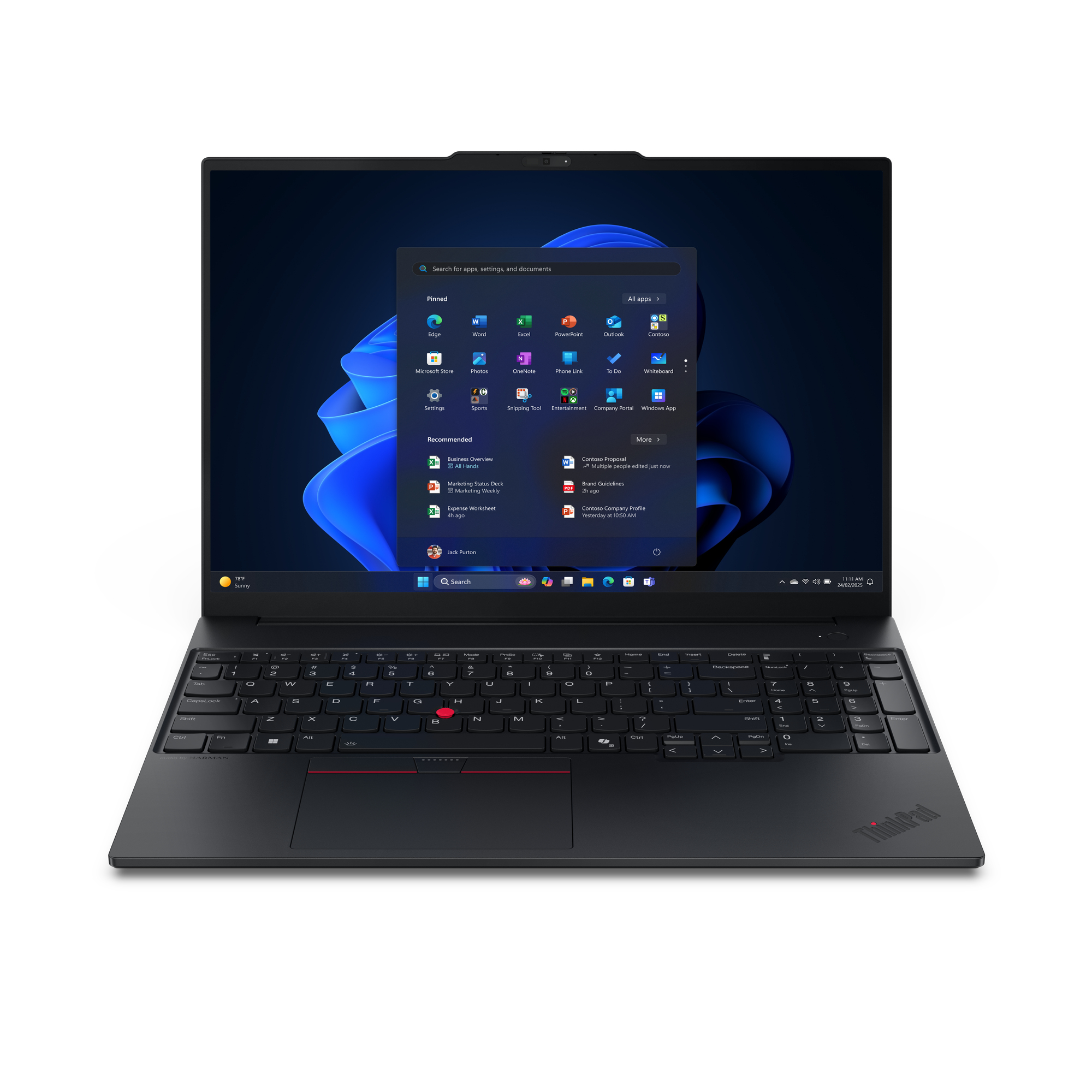 Lenovo ThinkPad E16 Gen 3 (Intel) Copilot+ PC Intel Core 22AY001WSP